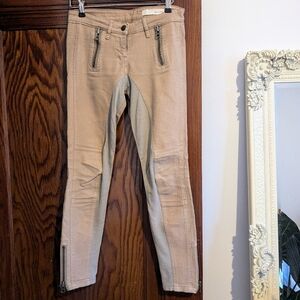 sass & bide Bi-Fabric Jeans Size 24